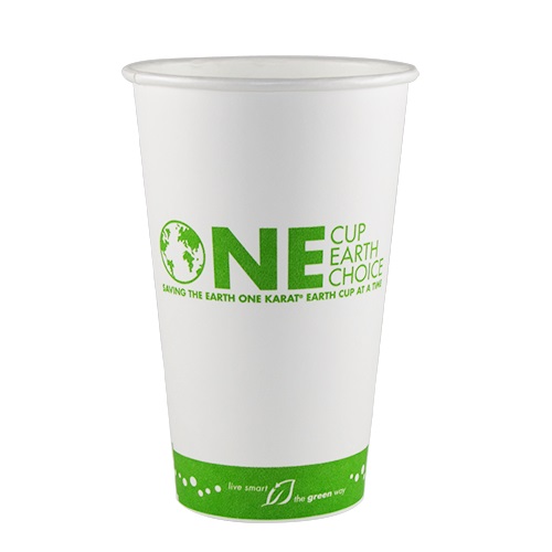 Karat Earth 16oz EcoFriendly Paper Hot Cups Generic (90mm)